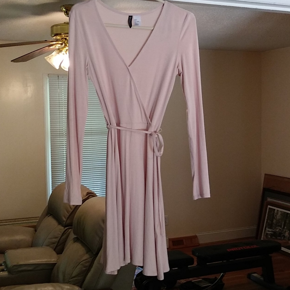 SOLD.....Light pink dress